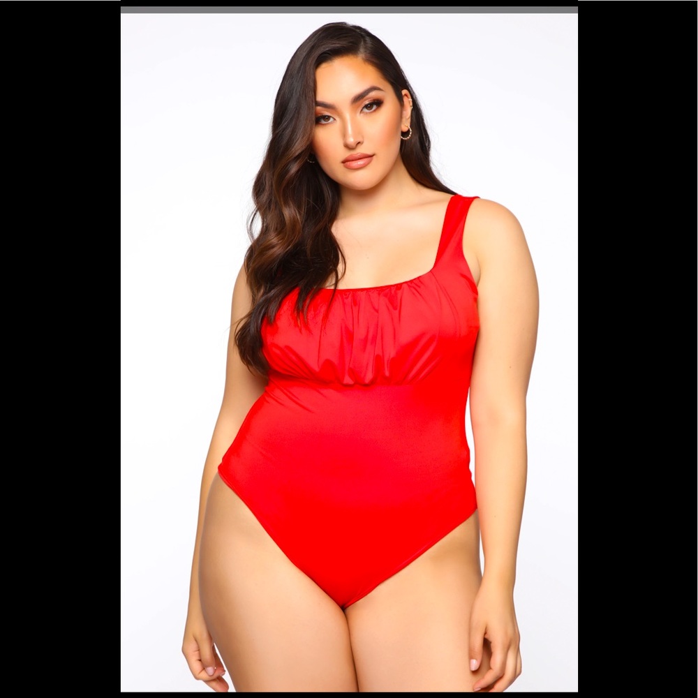 NEVER WORN Red bodysuit